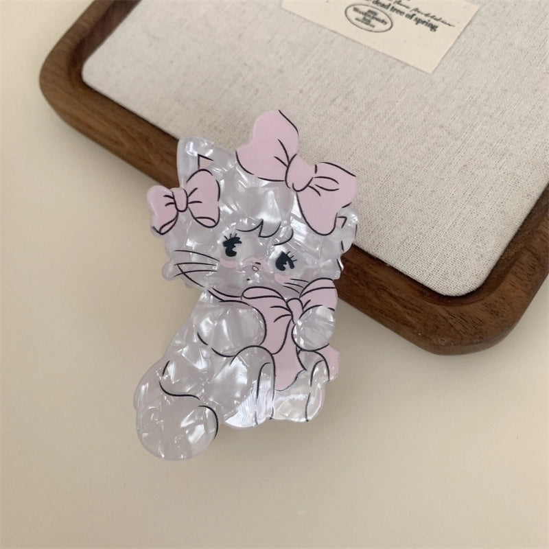 Women’s Korean Style Animal Acetic Acid Sheets Hair Claws