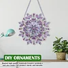 DIY Winter Snowflakes Diamond Painting Pendant (Double-Sided)