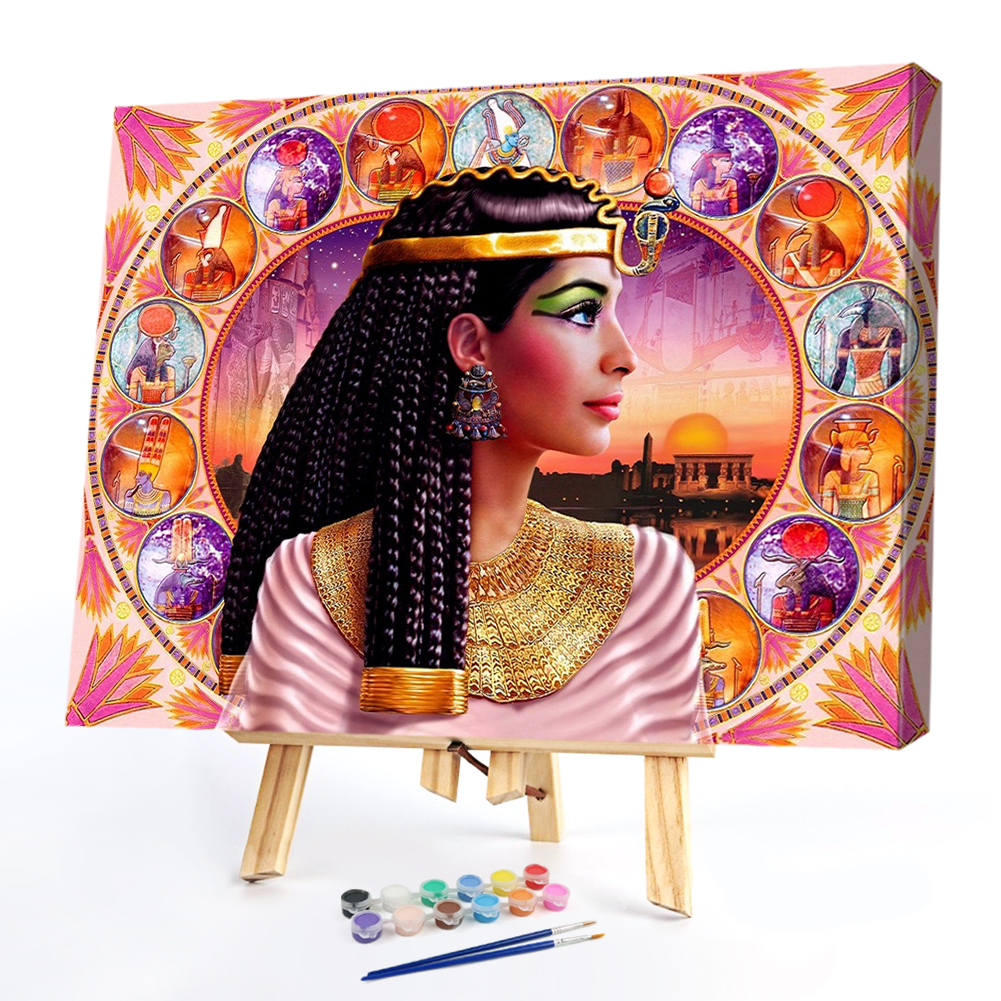 

50*40CM - Paint By Numbers - Cleopatra, 501 Original