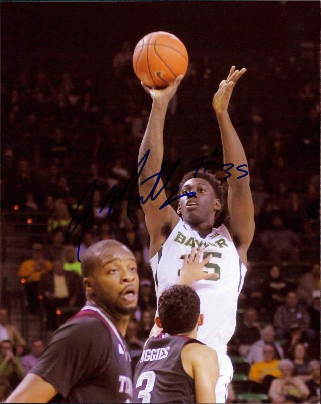 Johnathan Motley signed NBA basketball 8x10 Photo Poster painting W/Certificate Autographed 003