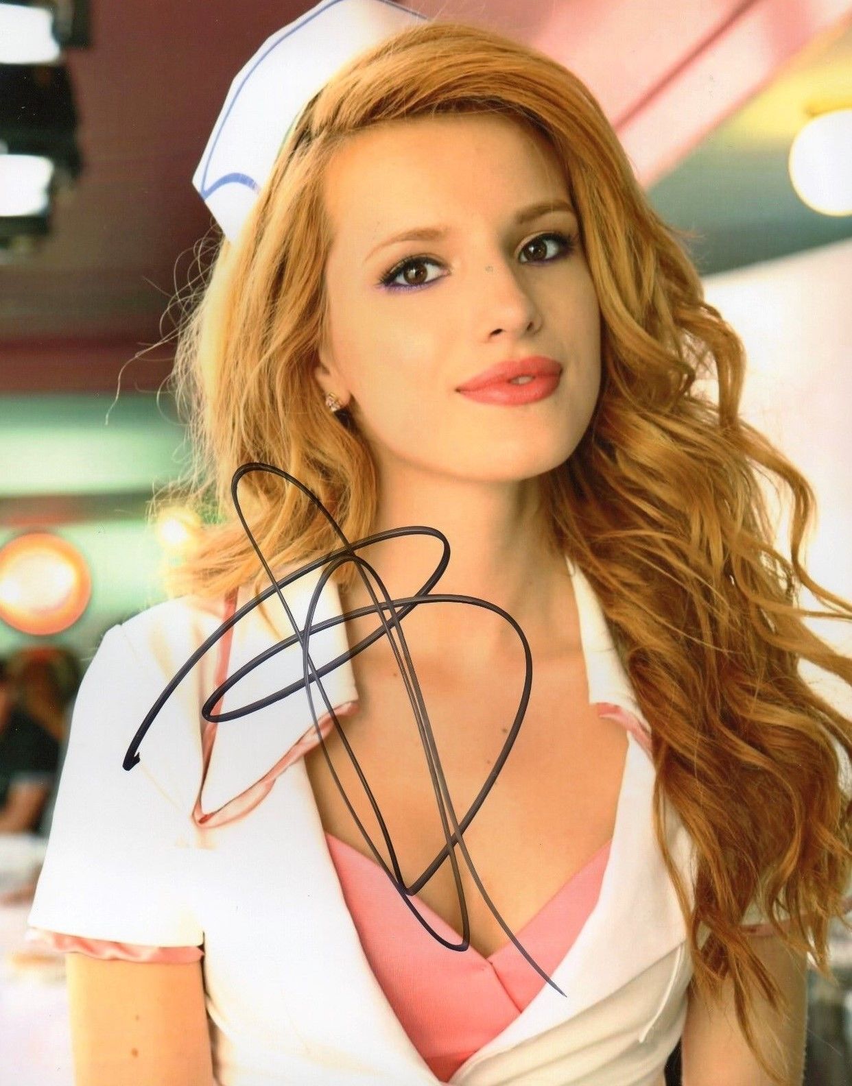 BELLA THORNE AUTOGRAPHED SIGNED A4 PP POSTER Photo Poster painting PRINT 8