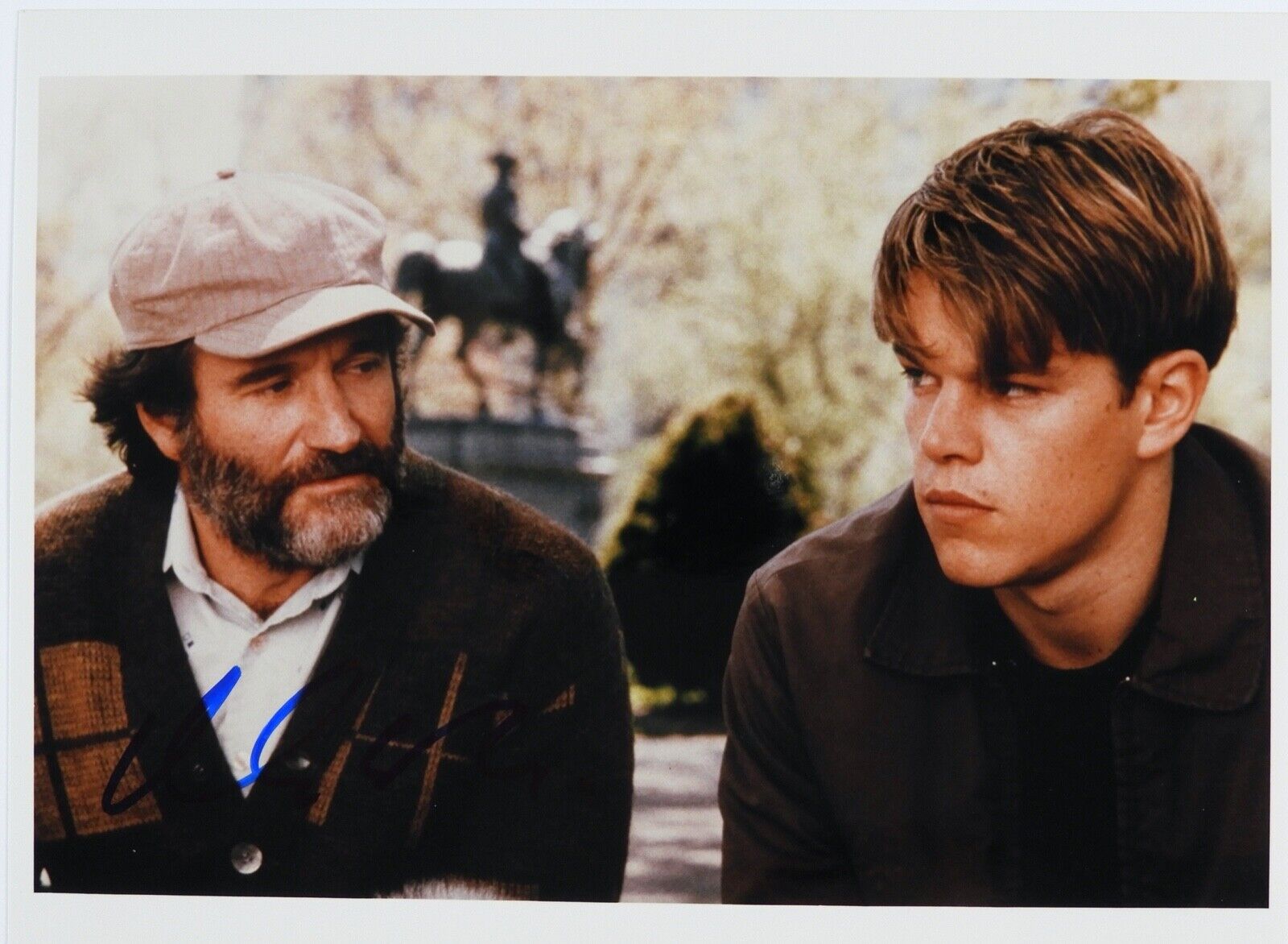 Matt Damon JSA Signed Autograph 8 x 10 Photo Poster painting Good Will Hunting