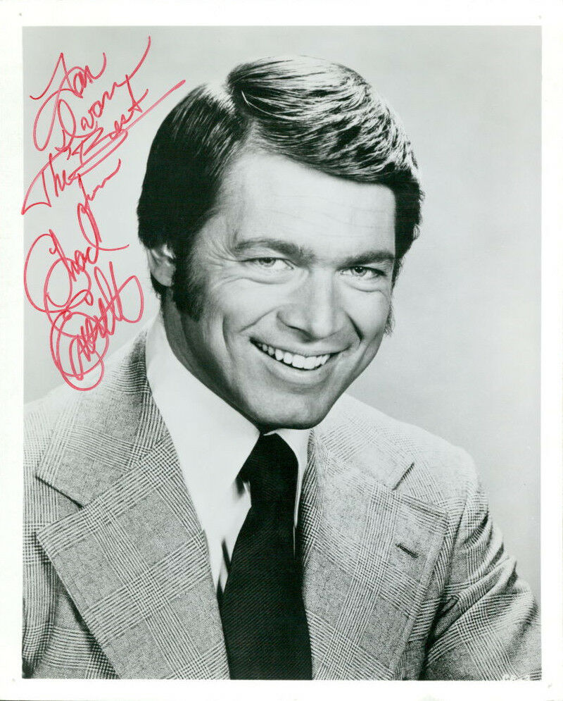 Chad Everett (Vintage, Inscribed) signed Photo Poster painting COA