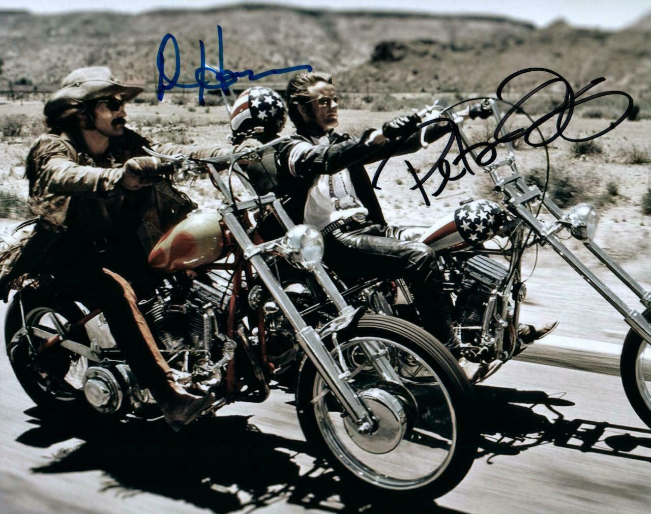 Peter Fonda Hopper Autographed Signed 8x10 Photo Poster painting ( Easy Rider ) REPRINT