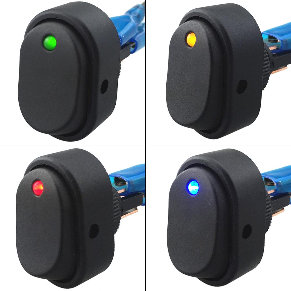 

4Pcs 12V 30Amp 30A Heavy Duty LED OFF/ON Rocker Switch Car Boat Marine, 501 Original