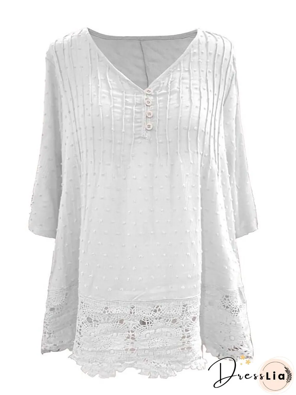 Women's Blouse Shirt Solid Colored V Neck Tops Loose Basic Top White Black Blushing Pink
