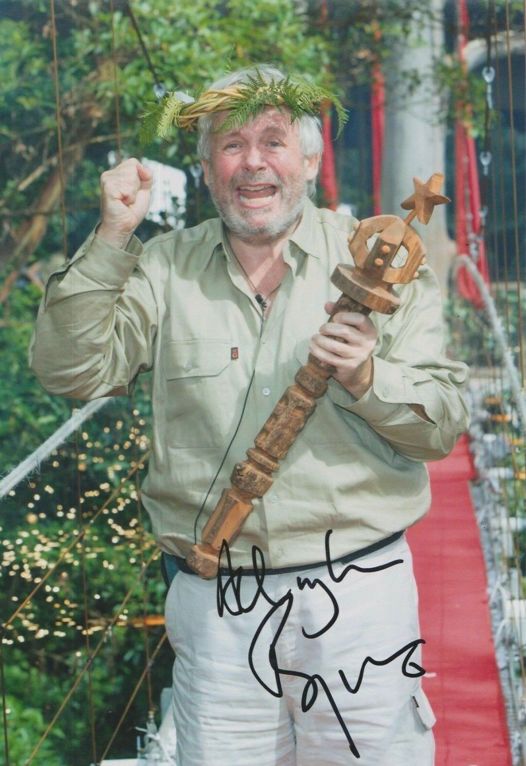 Christopher Biggins (I'm A Celebrity) *HAND SIGNED* 12x8 Photo Poster painting ~ AUTOGRAPH