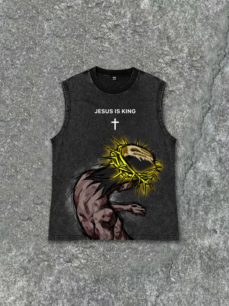 Jesus Is King Vest