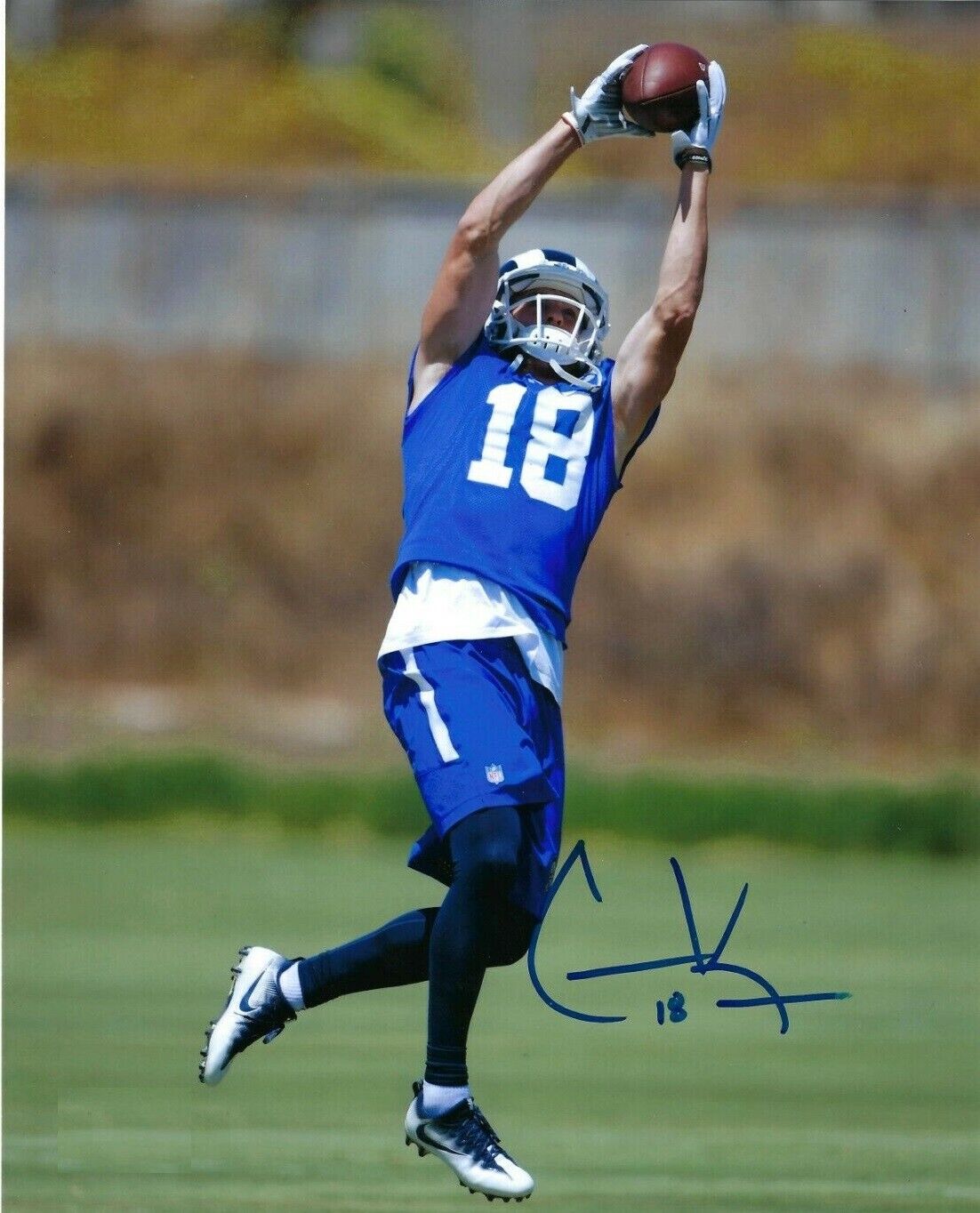 Cooper Kupp Autographed Signed 8x10 Photo Poster painting ( Rams ) REPRINT