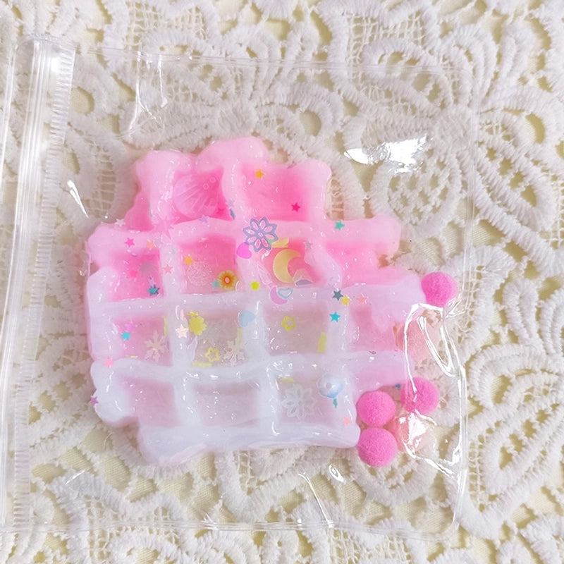 Shake TPR Decompression Pinch Le Little Red Book Cat Claw Decompression Toy Pinch Le Waffle Decompression Toy Blind Bag