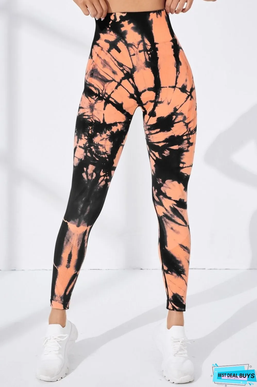 Wide Waistband Long Active Pants