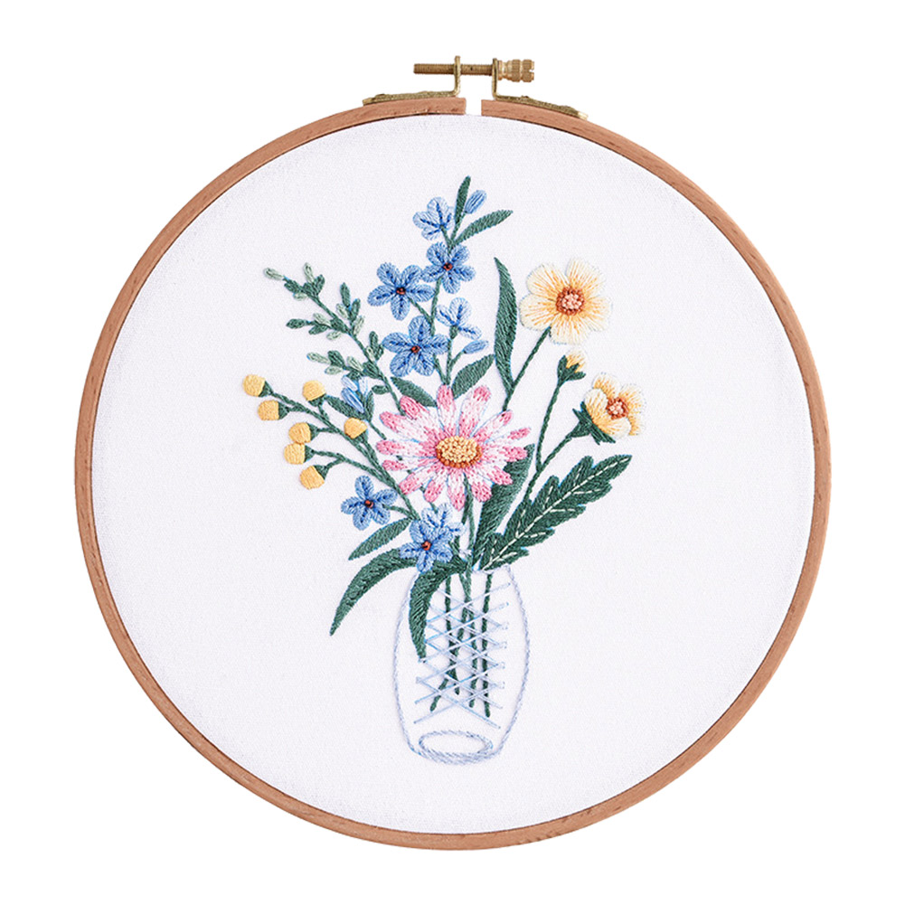 

Flower Bouquet - Embroidery - Cross Stitch, 501 Original