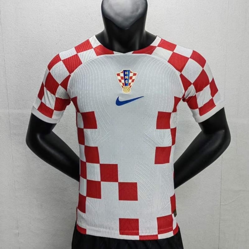 2022 Player Version Croatia Soccer Jersey Home
