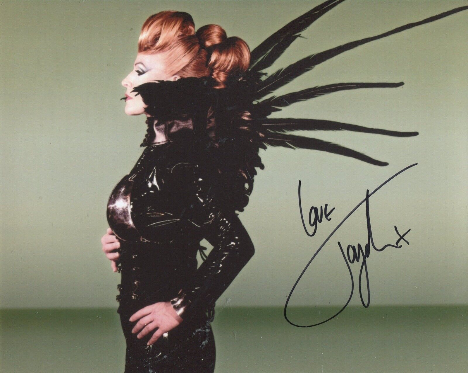 Pop & Punk star TOYAH signed 8x10 Photo Poster painting IMAGE No4