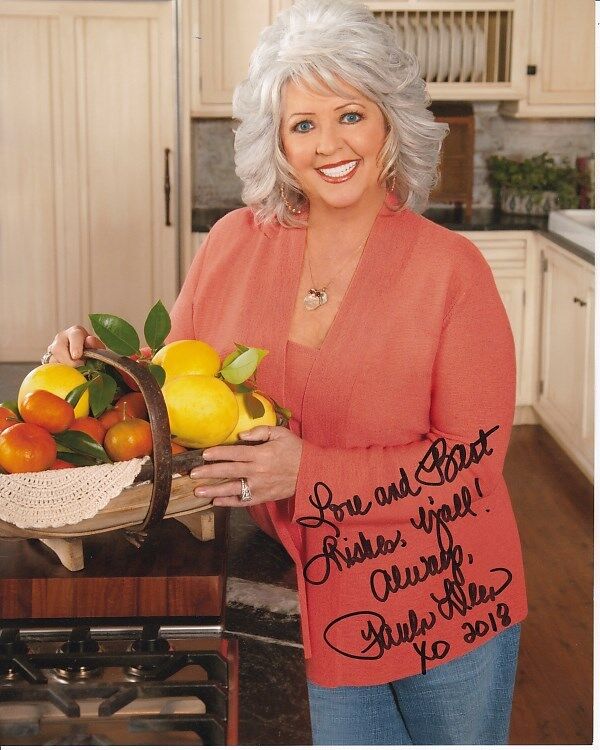 PAULA DEEN signed autographed Photo Poster painting