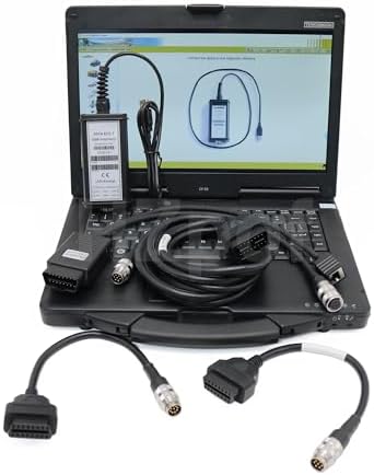 for Class Agriculture Construction Truck Excavator Diagnostic Tool CANUSB MetaDiag Diagnostic Kit (Tool with Laptop)