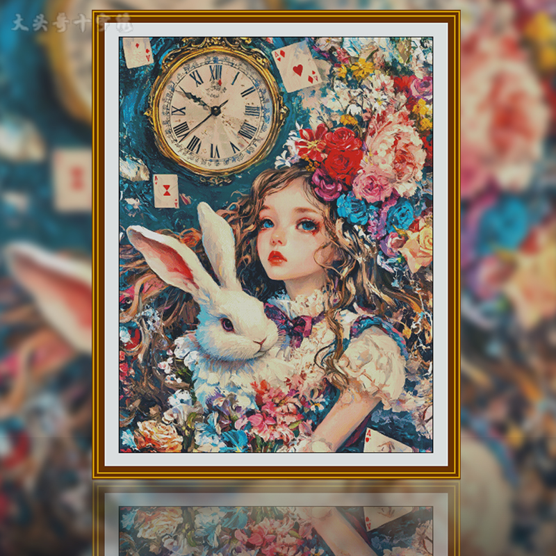 [ZZ6068-Alice's Magic Time] Painting Fairy Cross Stitch