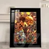 The Epic of the Century's Dominator Decorative Painting - Fist of the North Star Hokuto No Ken Decorative Painting - JuZi Studio