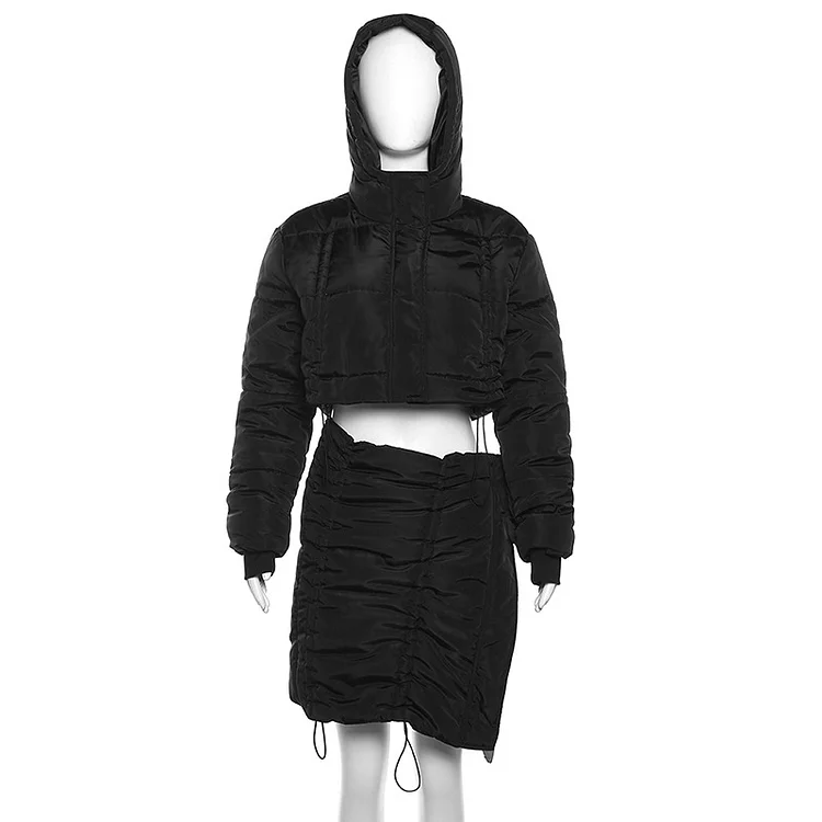 Cotton Scrunch Wrap Winter Set