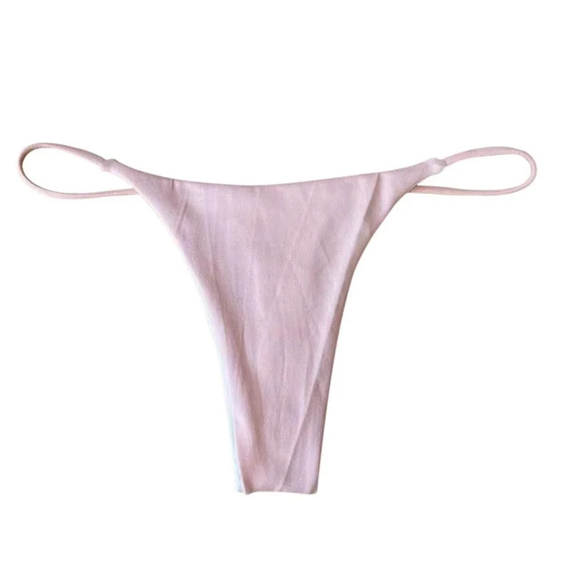 Muyogrt Sports Sexy Panties Women's Underpants Seamless Thong Hot Temptation Underwear High Waist Cotton Briefs Sex G String
