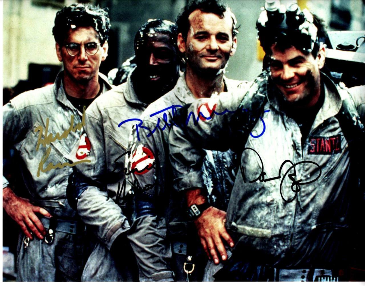 Ernie Hudson Ramis Murray Aykroyd signed 11x14 Photo Poster painting autograph autographed + COA