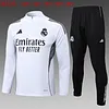 Joyfball 2025/2026 Kids Size Real Madrid  Half-Pull Training Suit 1:1 Thai Quality 