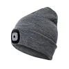 Cap with LED light luminous led knitted hat