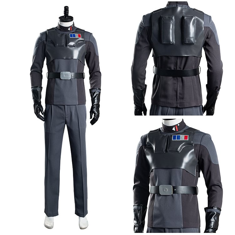Star Wars Rebels Halloween Carnival Suit Agent Kallus Top Pants Outfit Cosplay Costume