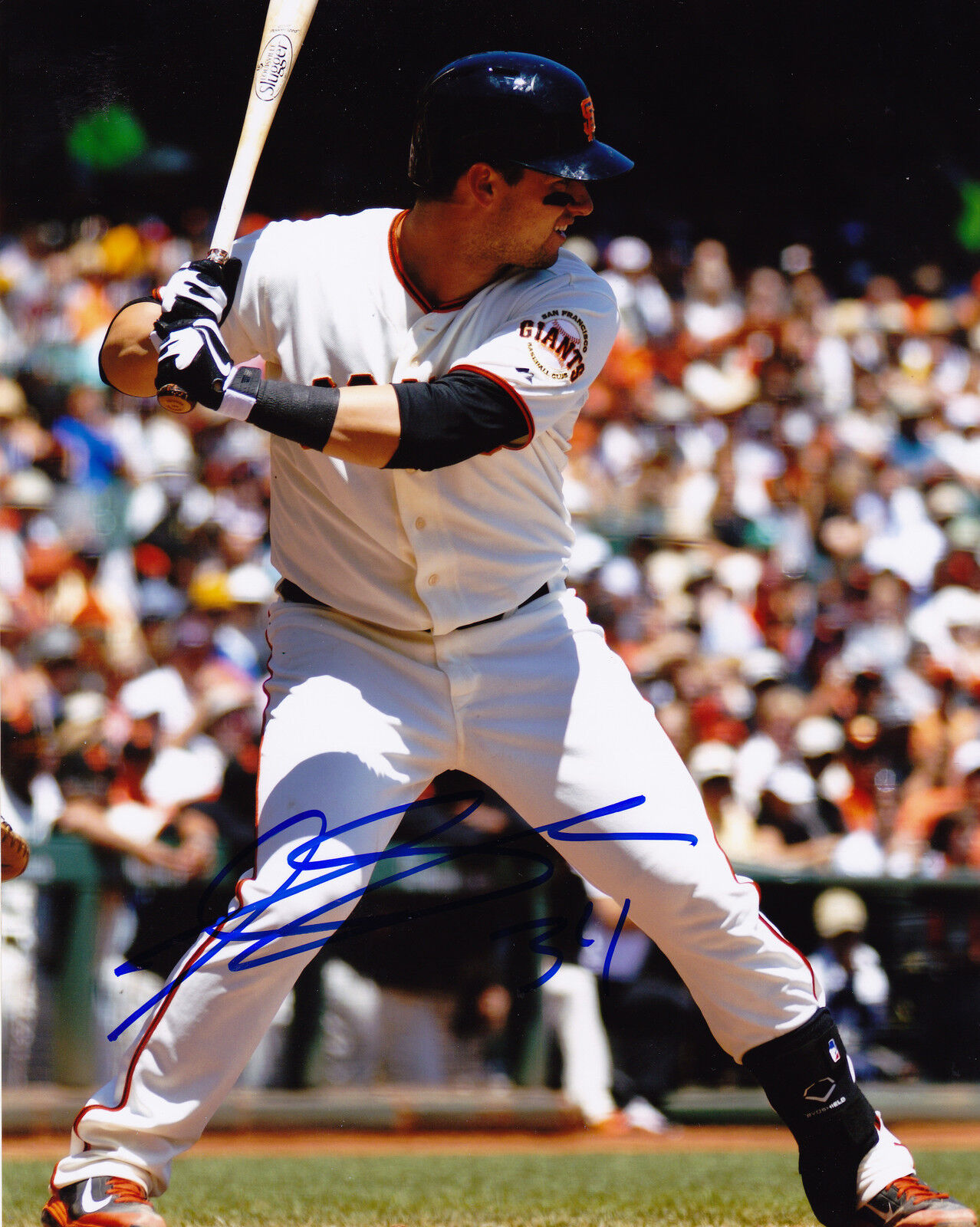 ANDREW SUSAC SAN FRANCISCO GIANTS ACTION SIGNED 8x10