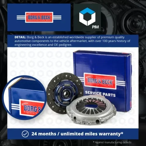 Dronehint Clutch Kit 2 piece (Cover+Plate) fits ROVER 75 RJ 2.0D 99 to 05 228mm B&B New Parts