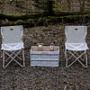 Outdoor Folding Chair Camping Mesh Chair Ultra-Light Portable Stool Small Stool Outdoor Fishing Chair