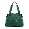 Sac fourre-tout en nylon multi-poches imperm&eacute;able de grande capacit&eacute; pour femmes