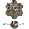 500Pcs 1/4 Inch Adjustable Drip Irrigation Emitters for Balcony Yard Greenhouse