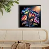 Diamond Painting -5D Full Round Drill Neon Tulip(40x40cm-Box Packagin)