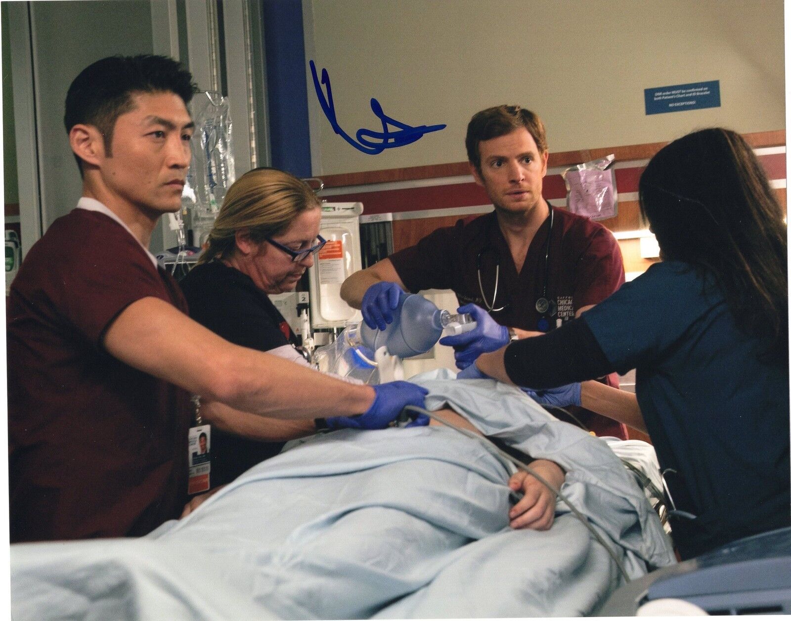 Brian Tee signed 8x10 Photo Poster painting w/COA Chicago Fire Med P.D. Ethan Choi