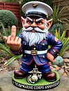 250th Anniversary Funny Gnome Statue Resin Creative Combat Soldiers Figurine