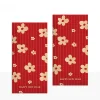 10PCS Creative Design CNY Floral Red Packet Envelope