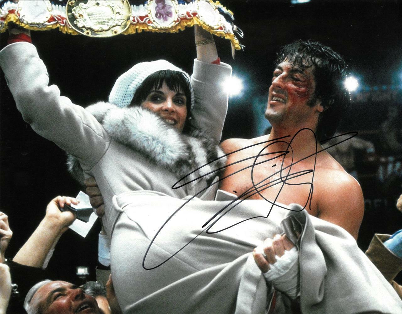 Sylvester Stallone Signed Rocky Autographed 11x14 Photo Poster painting BECKETT #BA89646