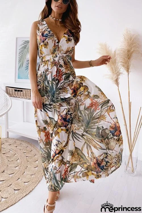 Modern and Breezy Maxi Dress