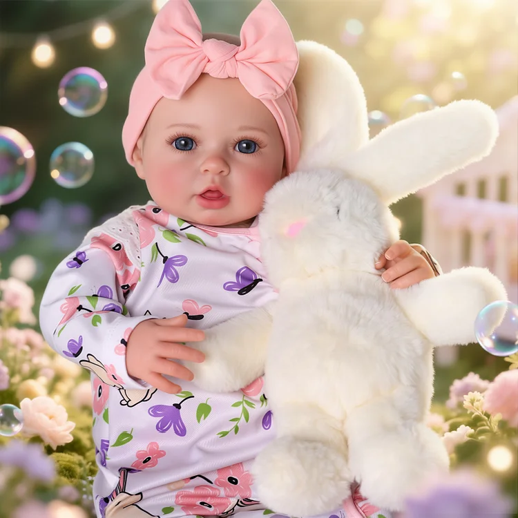 Babeside Quiet Reborn Baby Fanny 20'' Little Infant Girl Healing of the Heart