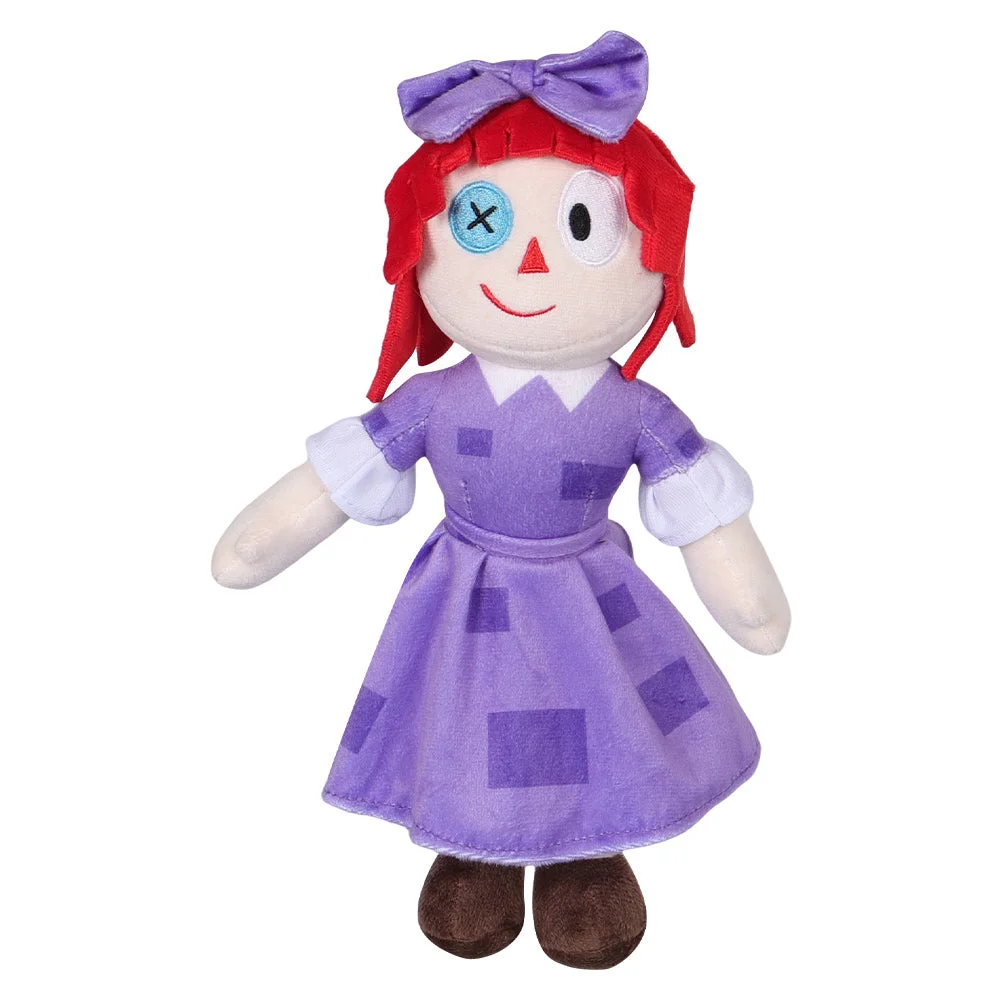 TV The Amazing Digital Circus Ragatha Cosplay Plush Toys Cartoon Soft Stuffed Dolls Mascot Birthday Xmas Gift