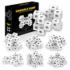80Pcs Infinity Cubes Sensory Fidget Toys,Linking Cubes,Building Toys Transforms Puzzle Cube for Stress Anxiety Relief Flips 3D Fidget Cube for Adults and Kids or ADD ADHD Anxiety Autism