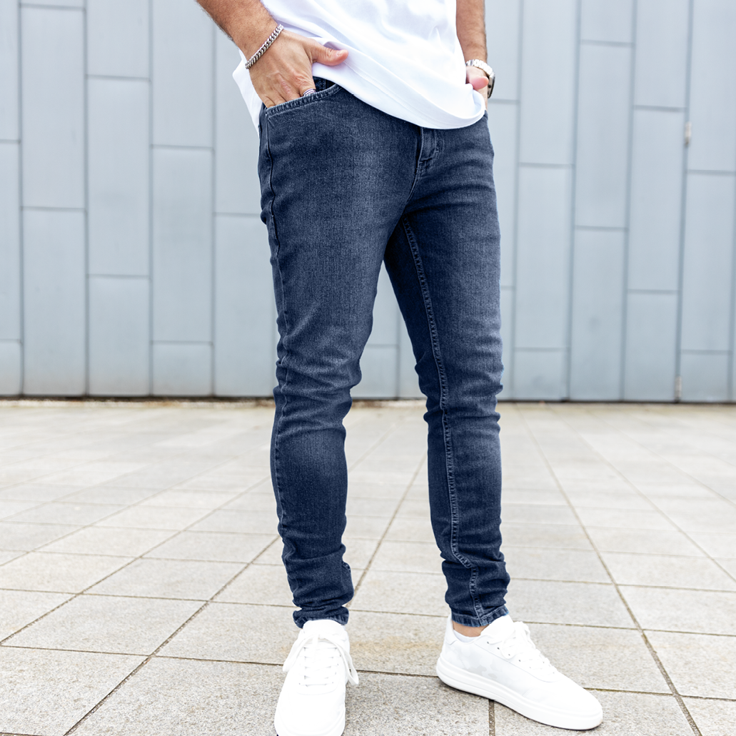 Street Slim Skinny Casual Jeans