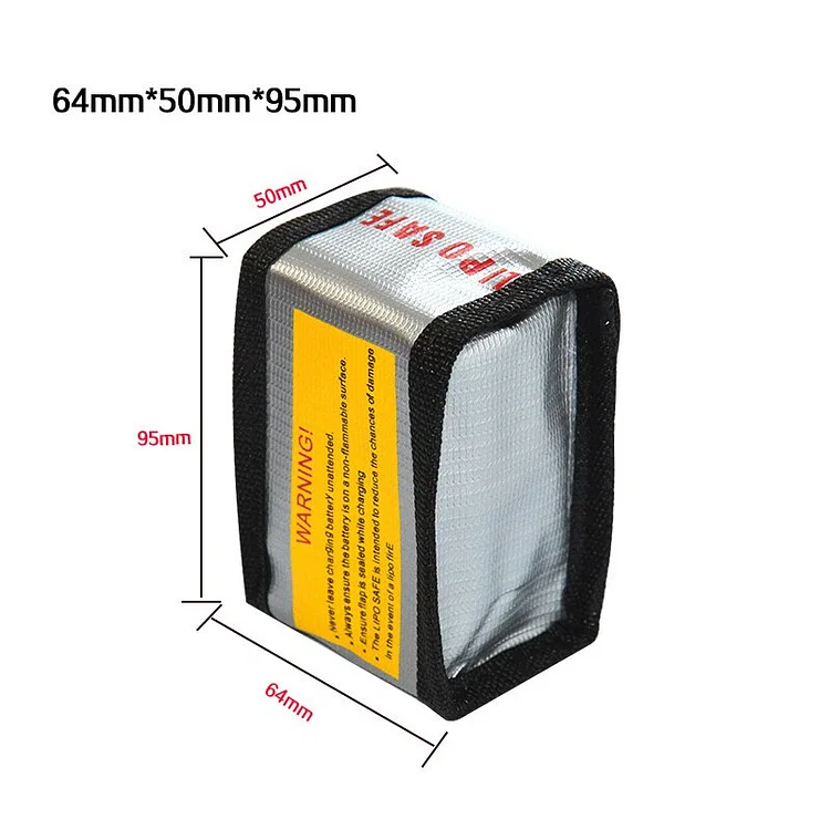 High Quality Fireproof & Waterproof Explosion-proof RC LiPo Battery Safety Bag Safe Guard Charge Sack