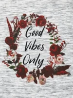 Good Vibes Flower T-shirt