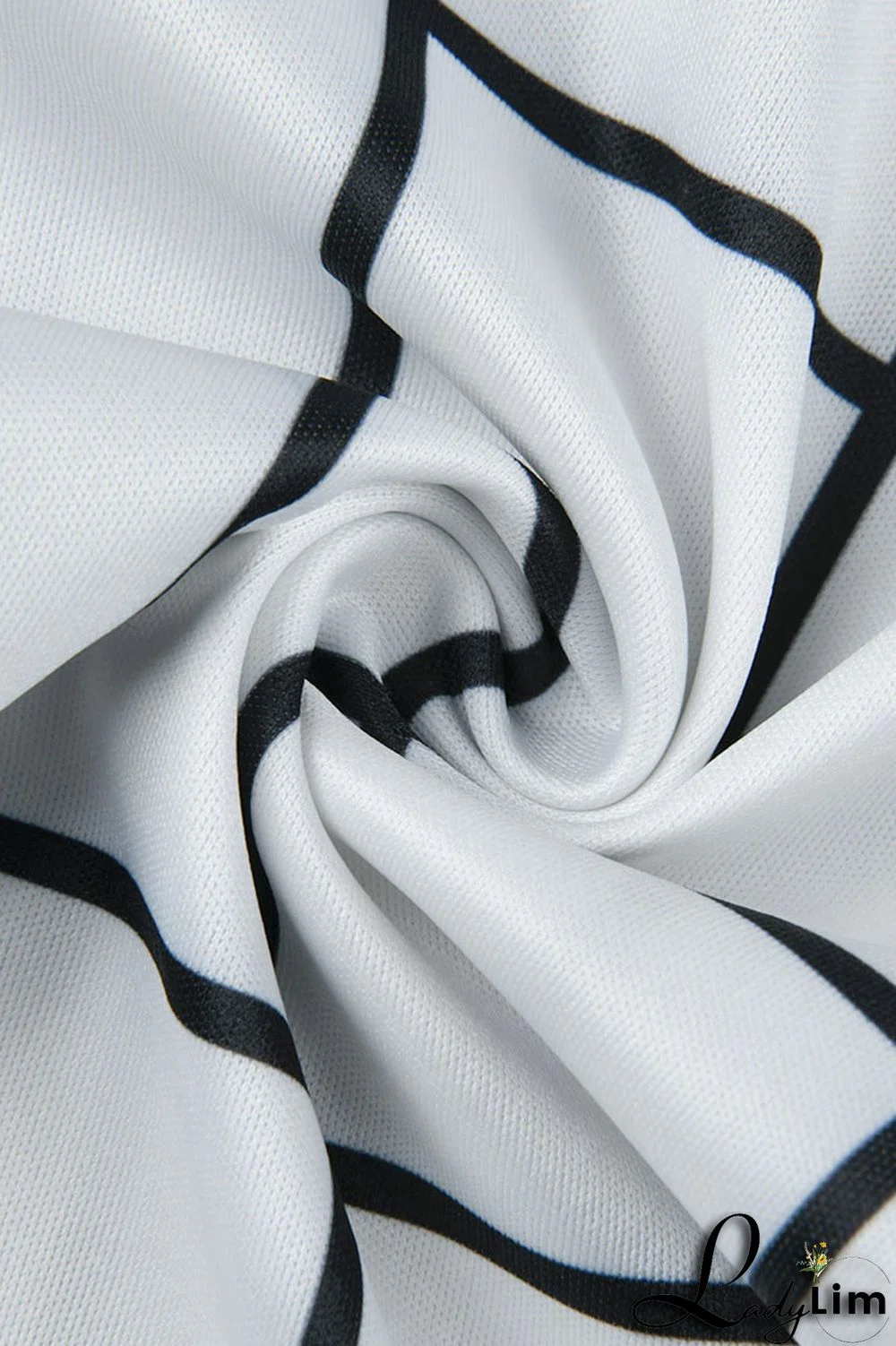 Deep Blue Sexy Plaid Print Split Joint Spaghetti Strap Sleeveless Two Pieces