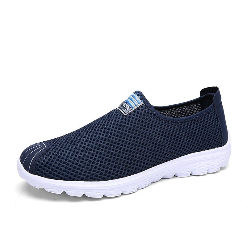 Big Size 45 46 Unisex Summer Breathable Mesh Men Shoes Lightweight Sneakers Fashion Casual Male Shoes Brand Designer Men Loafers