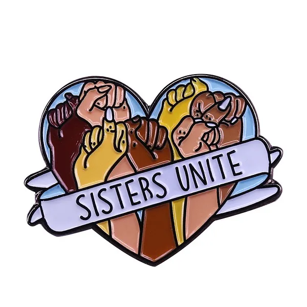 Foto del pin Manitas Unidas del Corazón