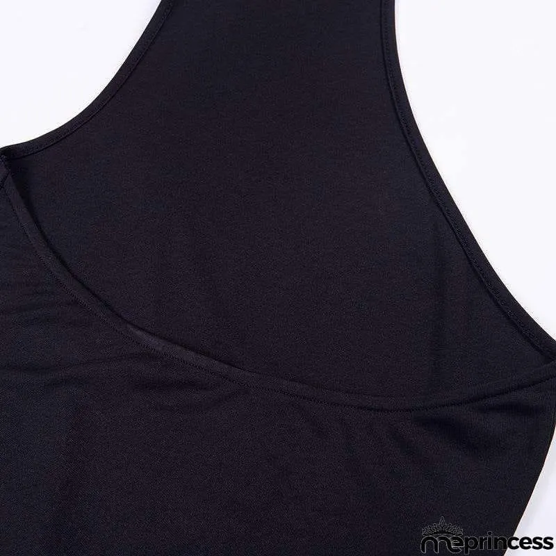 One-Shoulder-Off Slim Bodycon Dress