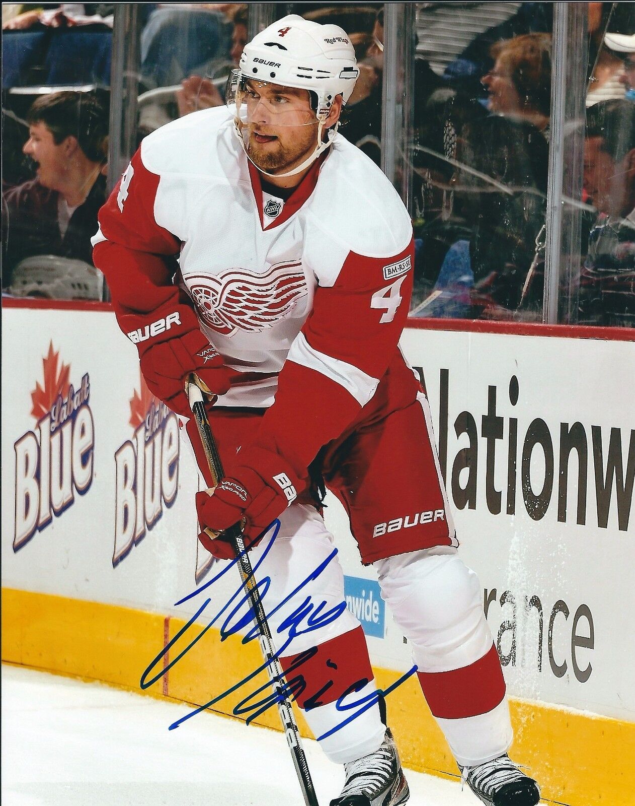 Autographed JAKUB KINDL Detroit Red Wings 8x10 Photo Poster painting - COA